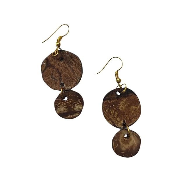 Women's Coconut Earrings | Ear Studs Multicolor