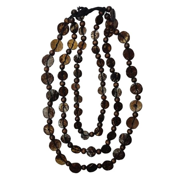 Women's Coconut Necklace Multicolor Necklace