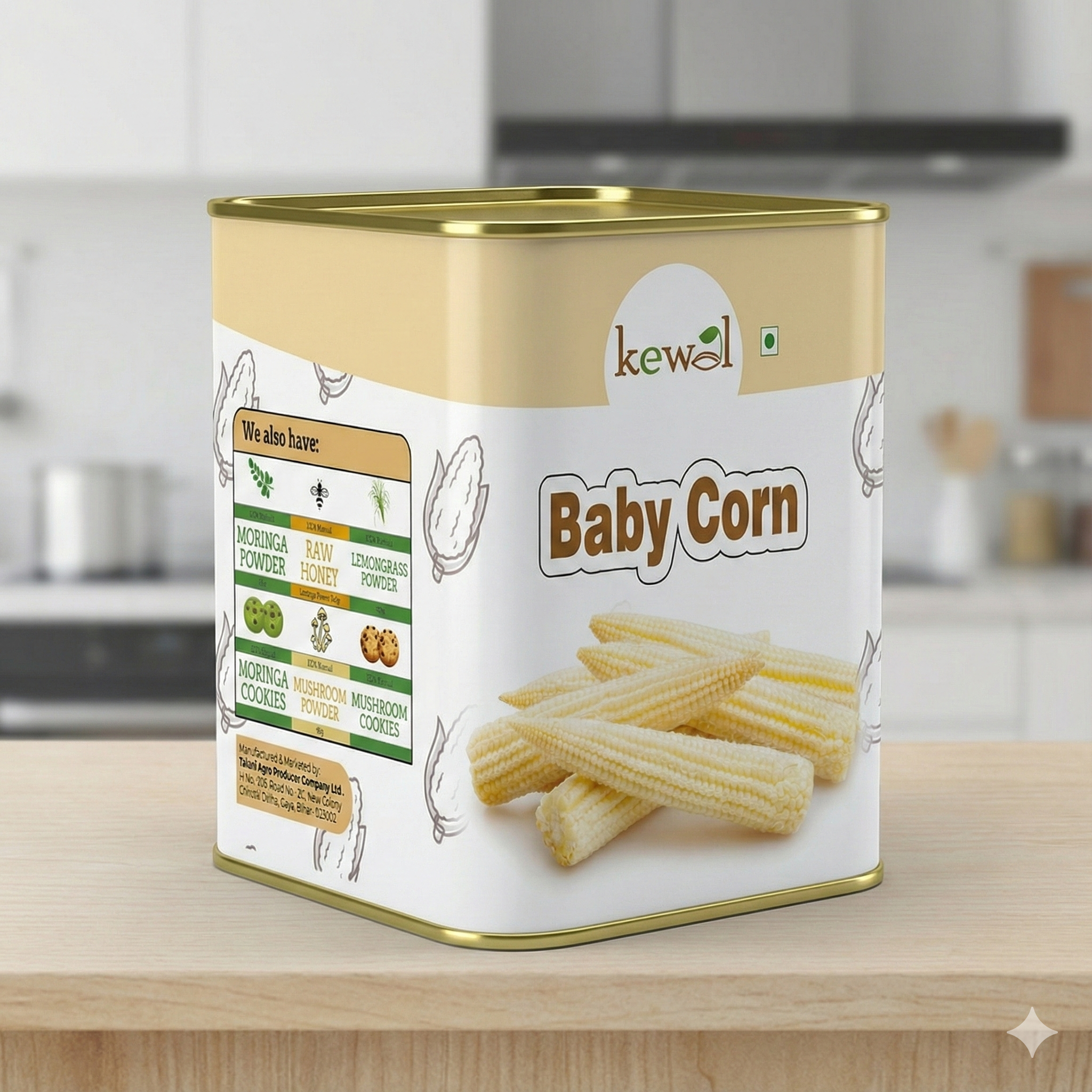 Baby Corn serving suggestion