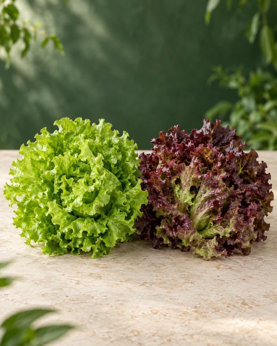 Green & Red Lettuce